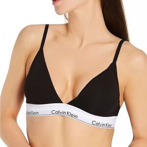 Calvin Klein Black Triangle Bralette